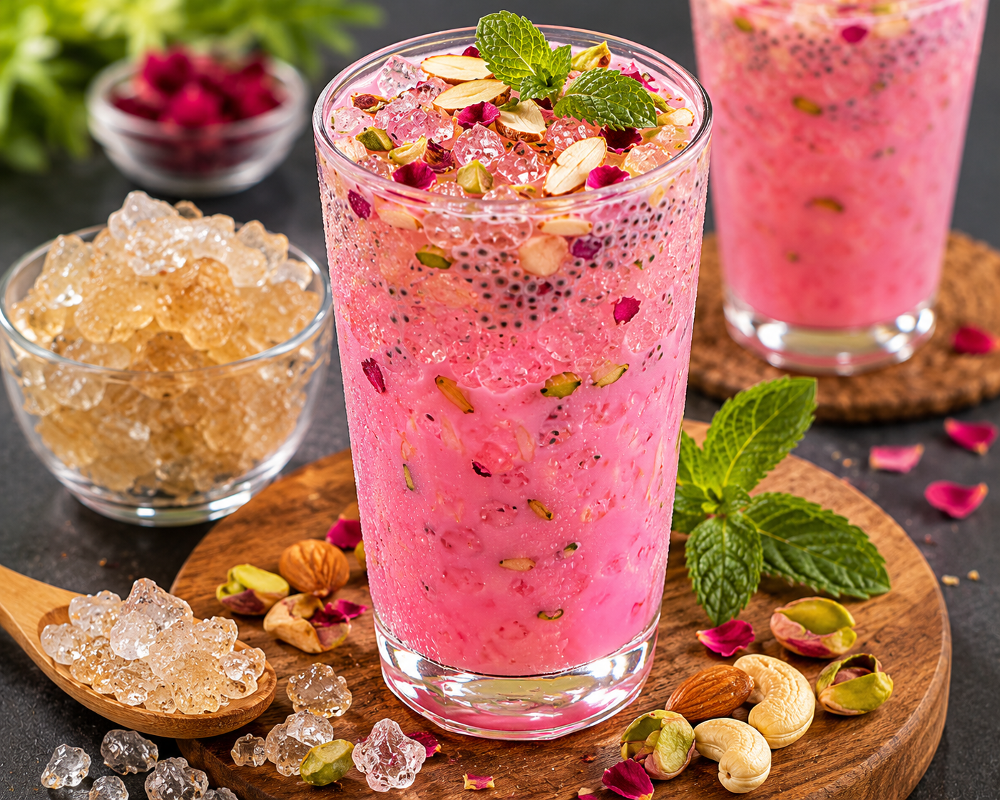 gond katira fruits sharbat gond katira fruits sharbat
